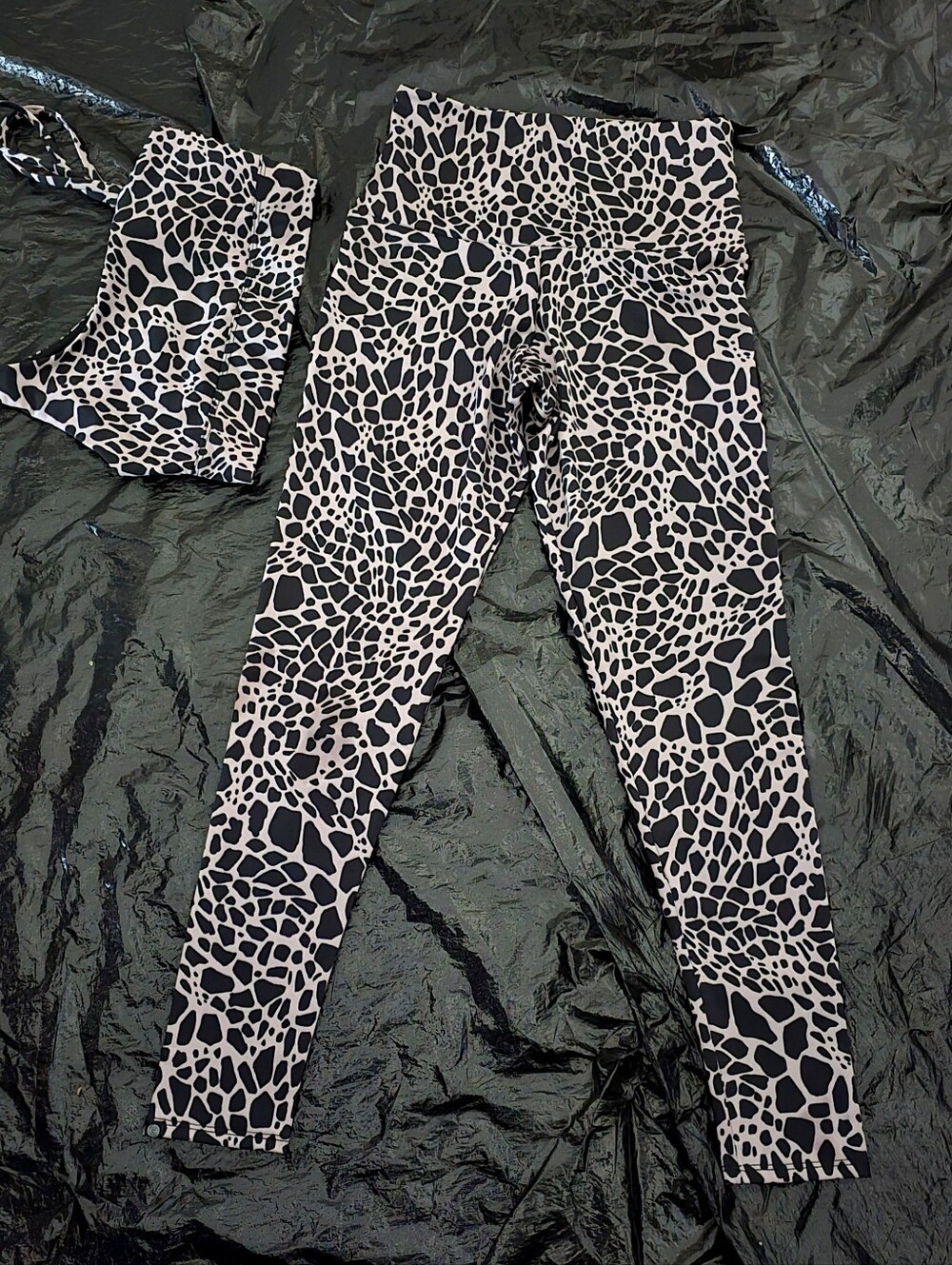Set - Onzie Pink Leopard